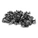 Screw Back Metal Punk Spikes, 7mm x 13mm - (Pack of 50)